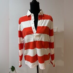 J Crew Rugby Cotton Shirt size medium